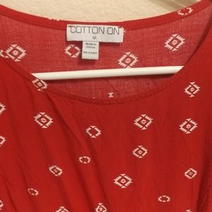 Cute junior macys dress size M empire waist